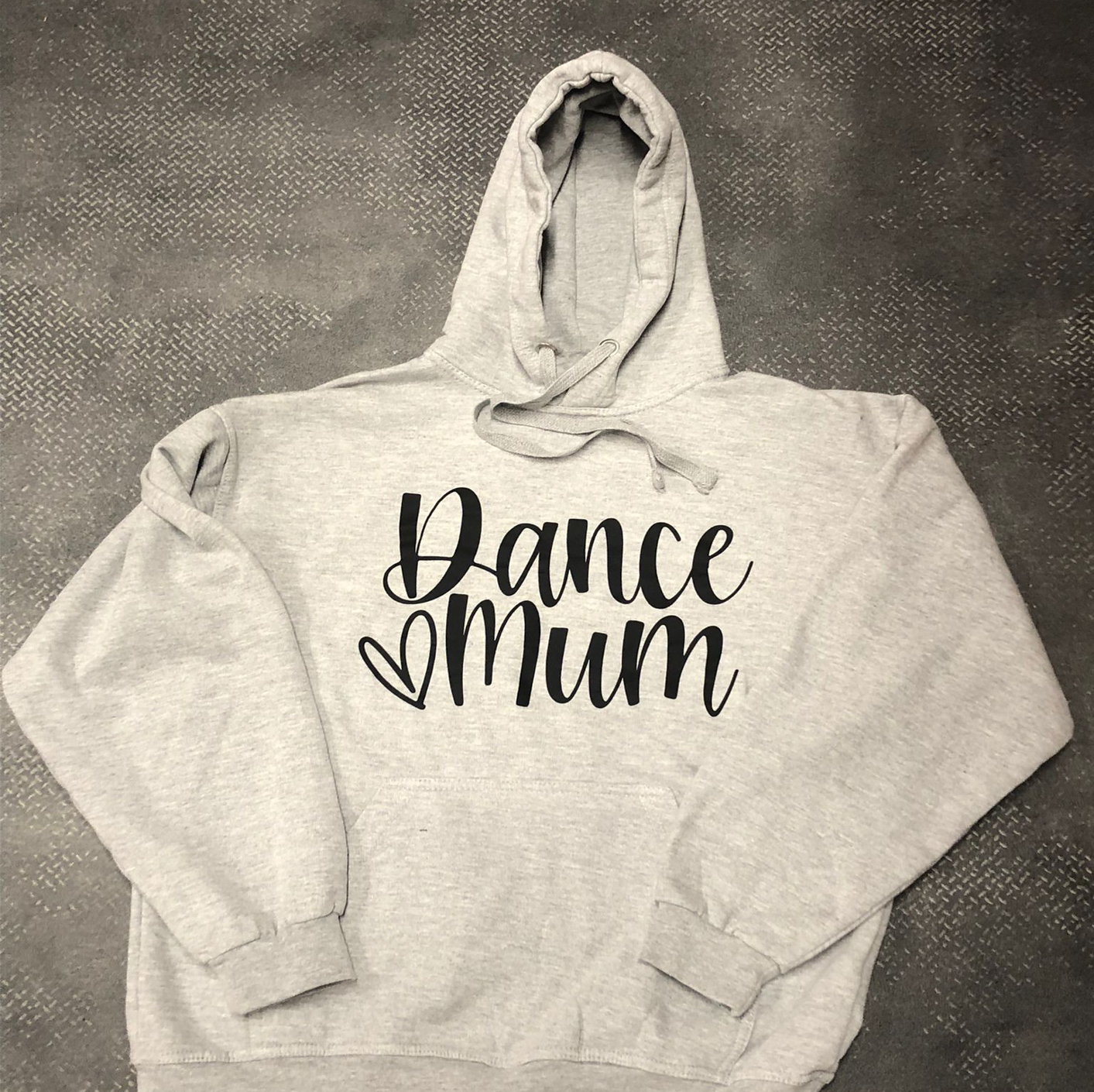 Dance Mum Hoodie Grey