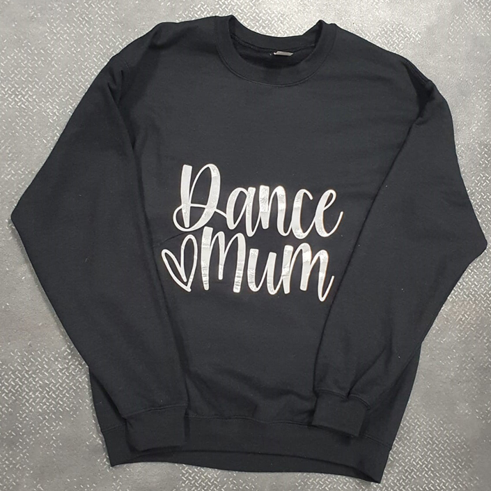Dance Mum Sweater Black